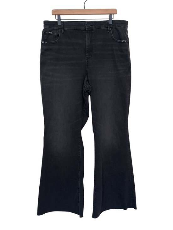 American Eagle Outfitters Denim - NWT American Eagle Charcoal Wash Curvy Super High Rise Flare Jeans